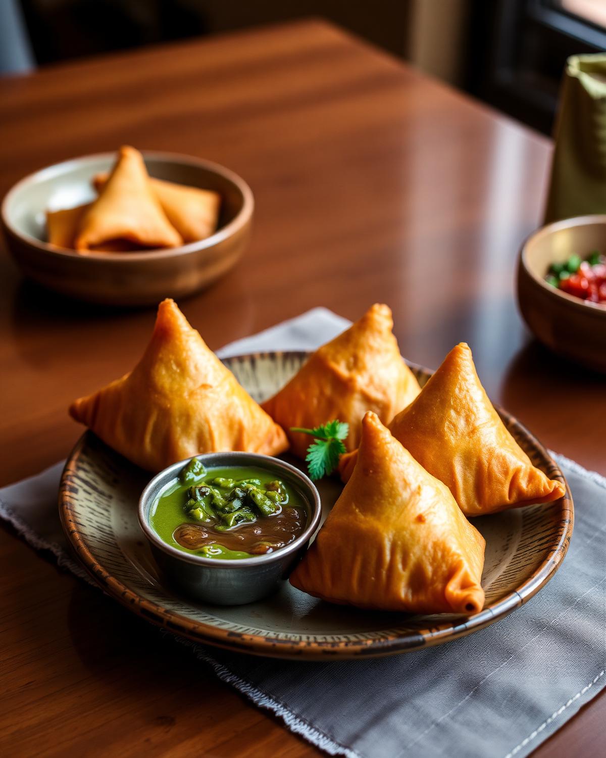Golden Samosas